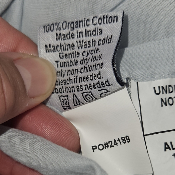 Quince Pillow Shams, Standard – Mist, 100% Organic Cotton, NWOT (Set of 2) - Picture 7 of 7